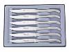 ARBALETE G. DAVID - COFFRET 6 COUTEAUX DE TABLE MONOBLOC INOX 23CM