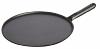 CREPIERE STAUB 30CM NOIR MANCHE EN FONTE