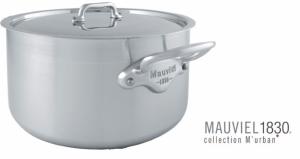 COCOTTE AVEC COUVERCLE INOX MAUVIEL M'URBAN - 16 CM
