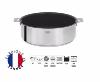 SAUTEUSE ANTI-ADHESIVE CASTELINE AMOVIBLE DE CRISTEL - 24 CM