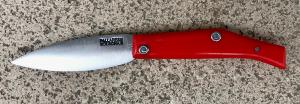 COUTEAU PLIANT 7CM PALLARES SOLSONA "COMUN"-ROUGE