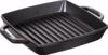 STAUB - GRIL DOUBLE POIGNEE CARRE EN FONTE - 33CM