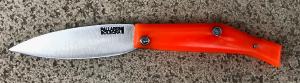 COUTEAU PLIANT 7CM PALLARES SOLSONA "COMUN"-ORANGE