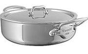 RONDEAU MAUVIEL AVEC COUVERCLE EN INOX M'COOK - 20 CM