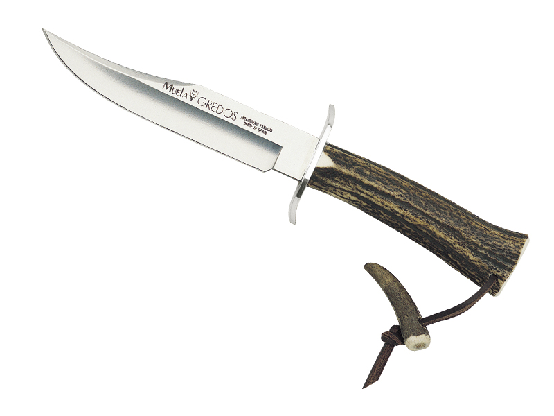 Poignard de chasse Muela Gredos 16 cm - manche bois de cerf