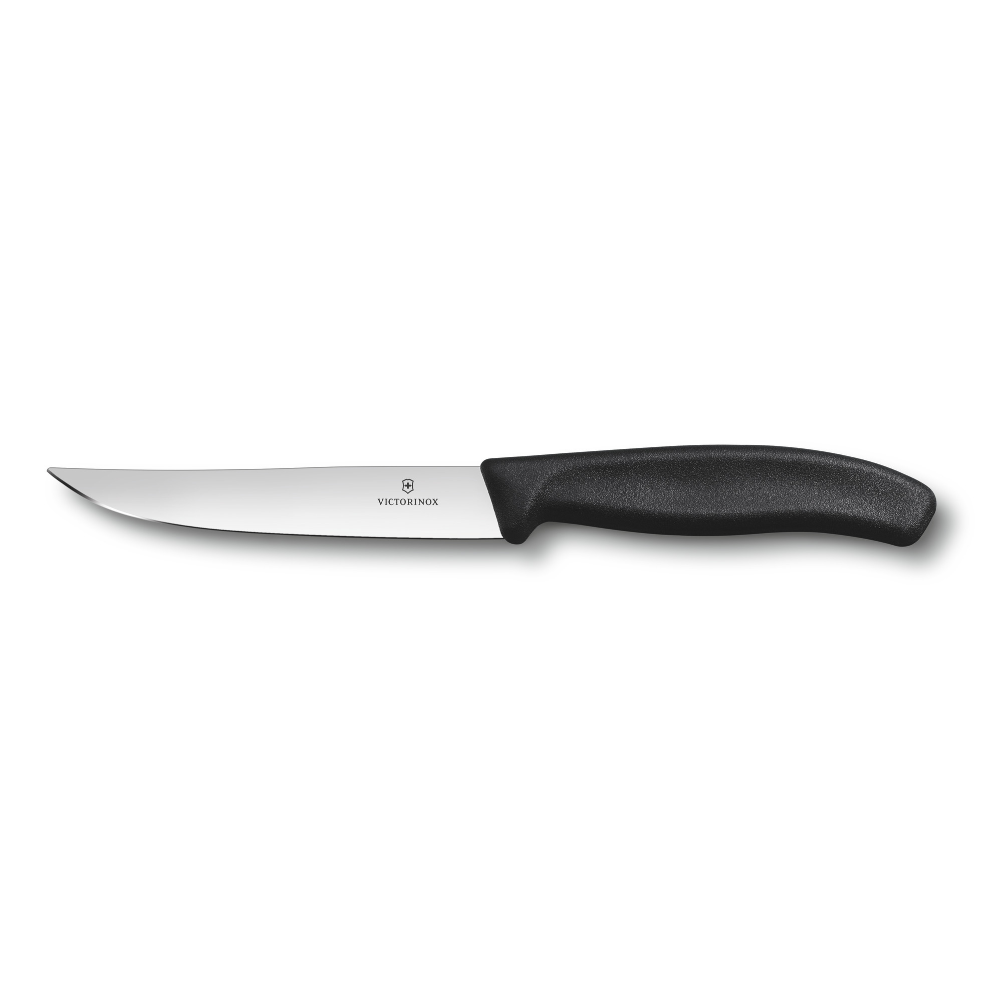 Couteau à steak Victorinox Swiss Classic lame lisse 12 cm - manche noir