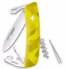 COUTEAU DE POCHE SWIZA MULTIFONCTIONS D03 VELOR VERT MOUSSE URBAN