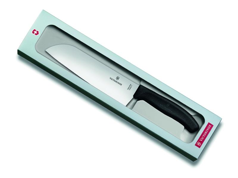 Couteau santoku Victorinox Swiss Classic 17 cm - manche noir