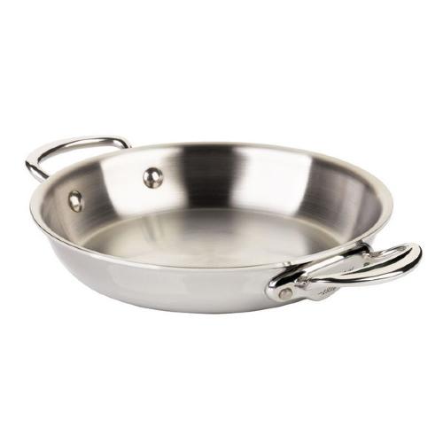 Poêle inox Mauviel M'Cook 28 cm - poignées fixes inox