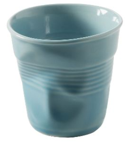 GOBELET FROISSE DE 8 CL REVOL - BLEU CARAÏBES
