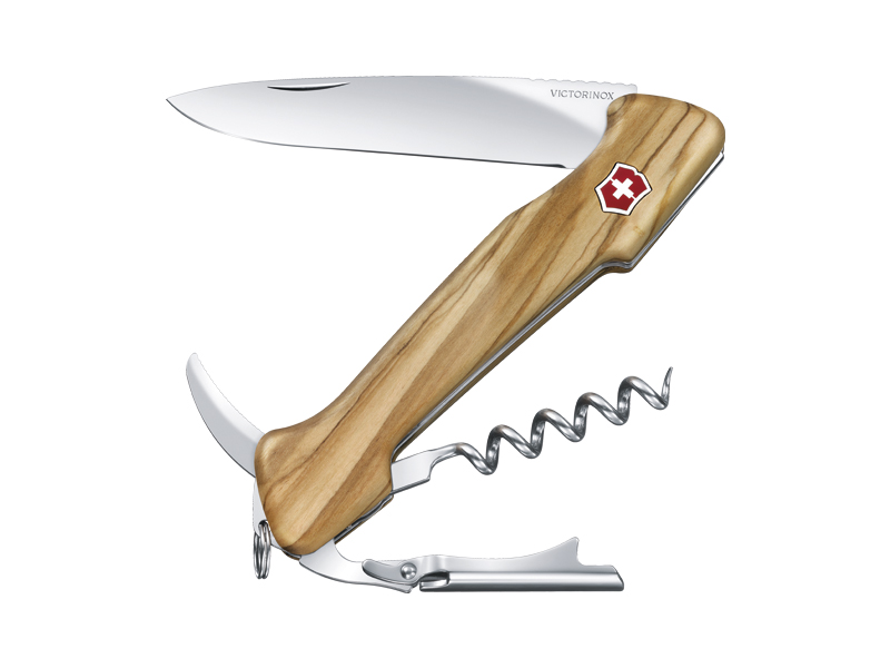 Couteau sommelier Victorinox Wine Master - manche 130 mm olivier