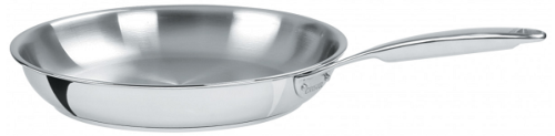 Poêle inox Cristel Castel Pro 32 cm - manche inox