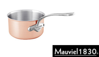Casserole Mauviel M'3s cuivre 20 cm - manche inox