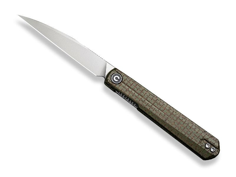 Couteau Civivi Clavi - manche 10 cm micarta vert