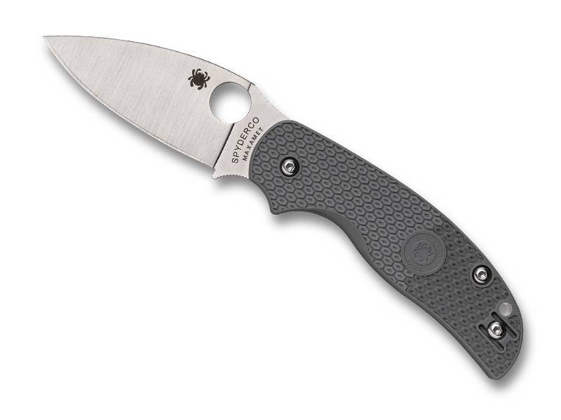 Couteau Spyderco Sage 5 Maxamet - manche 10,5 cm nylon/fibre de verre gris