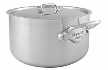 Casserole à poignées Mauviel M'Cook 28 cm avec couvercle en inox