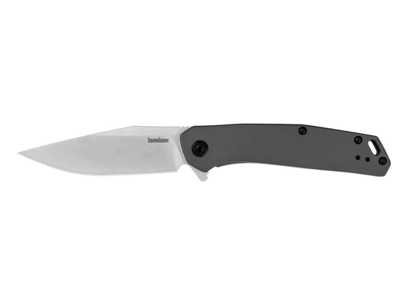 Couteau Kershaw Align - manche 10,5 cm acier inox revêtement PVD gris