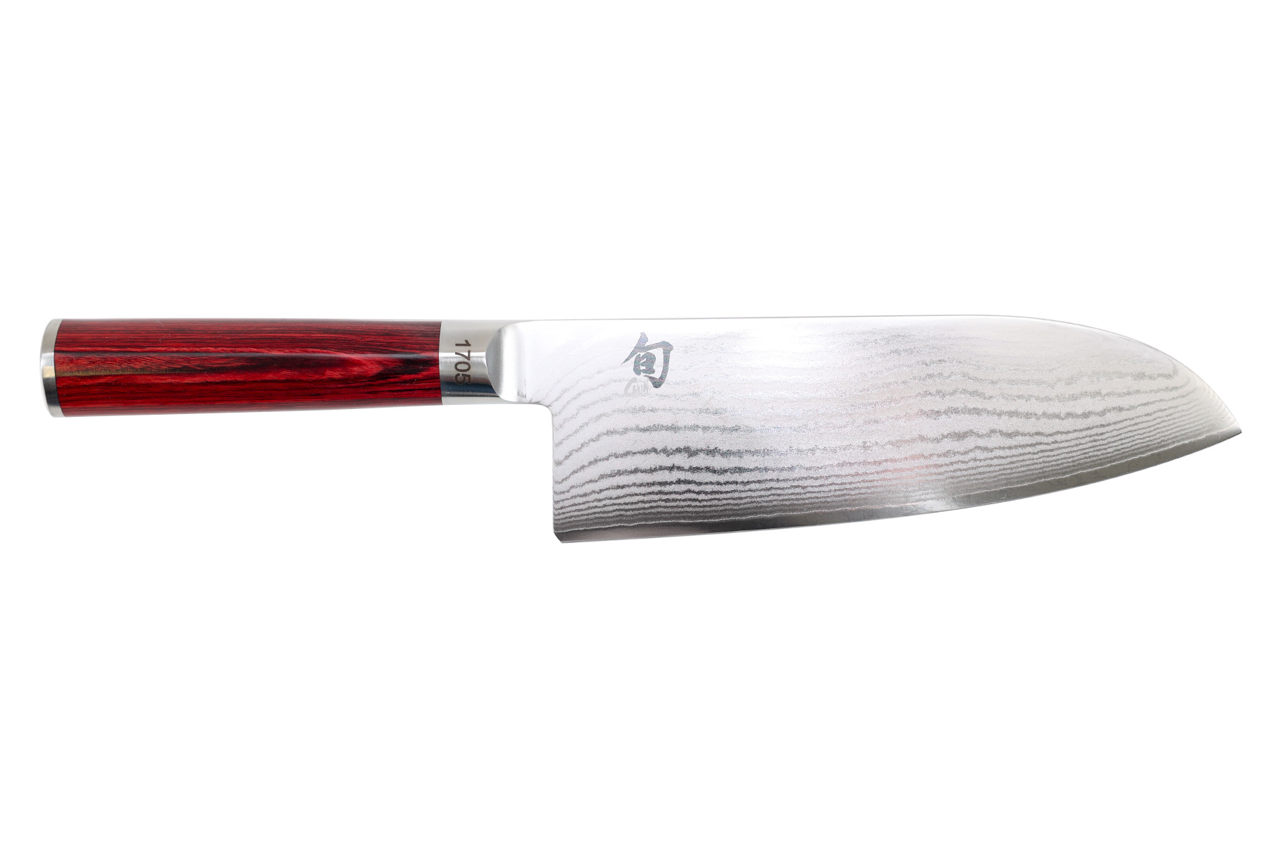 Couteau japonais Kai Shun Classic Red Édition Limitée - Couteau santoku 19 cm