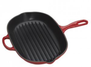 SKILLET OVAL GRIL LE CREUSET - Ø32 CM - CERISE