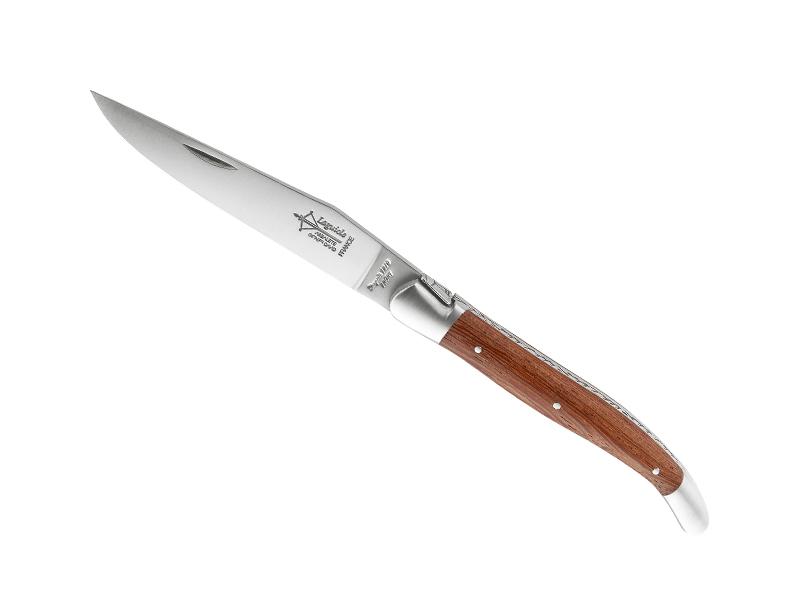 Couteau pliant Laguiole d'antan G. David Arbalète - Manche bois de Saint-Martin 12 cm