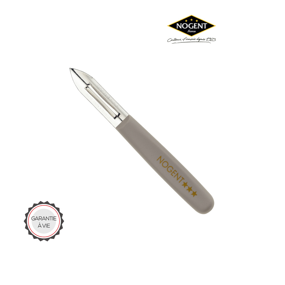 Couteau Nogent *** Classic - couteau économe 2 fentes - polypropylène souris