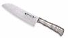 COUTEAU DE CUISINE JAPONAIS TAMAHAGANE GAMME BAMBOO KYOTO 63 PLY SANTOKU 17,5 CM