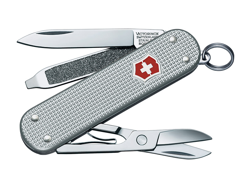 Mini couteau suisse Victorinox Classic Alox Silver