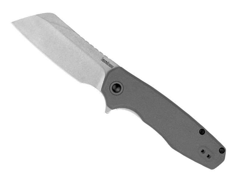 Couteau Kershaw Wharf - manche 10 cm nylon/fibre de verre gris