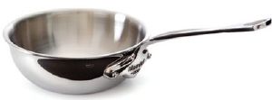 Sauteuse évasée bombée Mauviel série M'cook - 24 cm