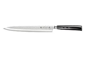 Couteau japonais Tamahagane Tsubame Hammered - Couteau sashimi 27 cm