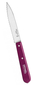 OPINEL COUTEAU D'OFFICE CRANTÉE N°113 AUBERGINE