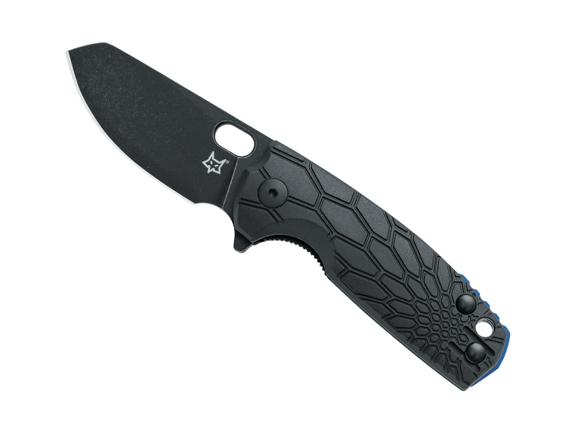 Couteau pliant Fox Baby Core blackwash - manche 8,5 cm noir