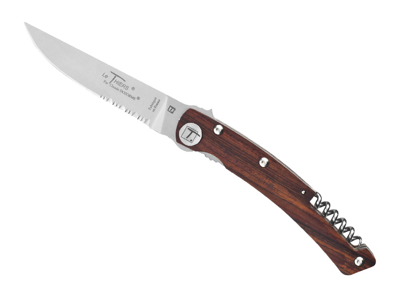 Couteau pliant Le Thiers® Design C. Dozorme 2 pièces - manche 12 cm vallernia