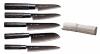 TOJIRO ZEN BLACK MALLETTE DE 5 COUTEAUX