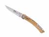 COUTEAU LE THIERS PAR CLAUDE DOZORME - 12.5 CM 2P INOX OLIVIER