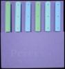 COFFRET DE 6 COUTEAUX DE TABLE PERCEVAL 9.47 - PANACHE PASTEL