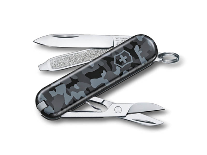 Mini couteau suisse Victorinox Classic SD Camo Navy