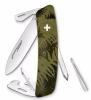 COUTEAU DE POCHE SWIZA MULTIFONCTIONS D04 SILVA KAKI CAMOUFLAGE