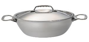 Affinity De Buyer - sautoir bombe avec couvercle inox/aluminium 28 cm