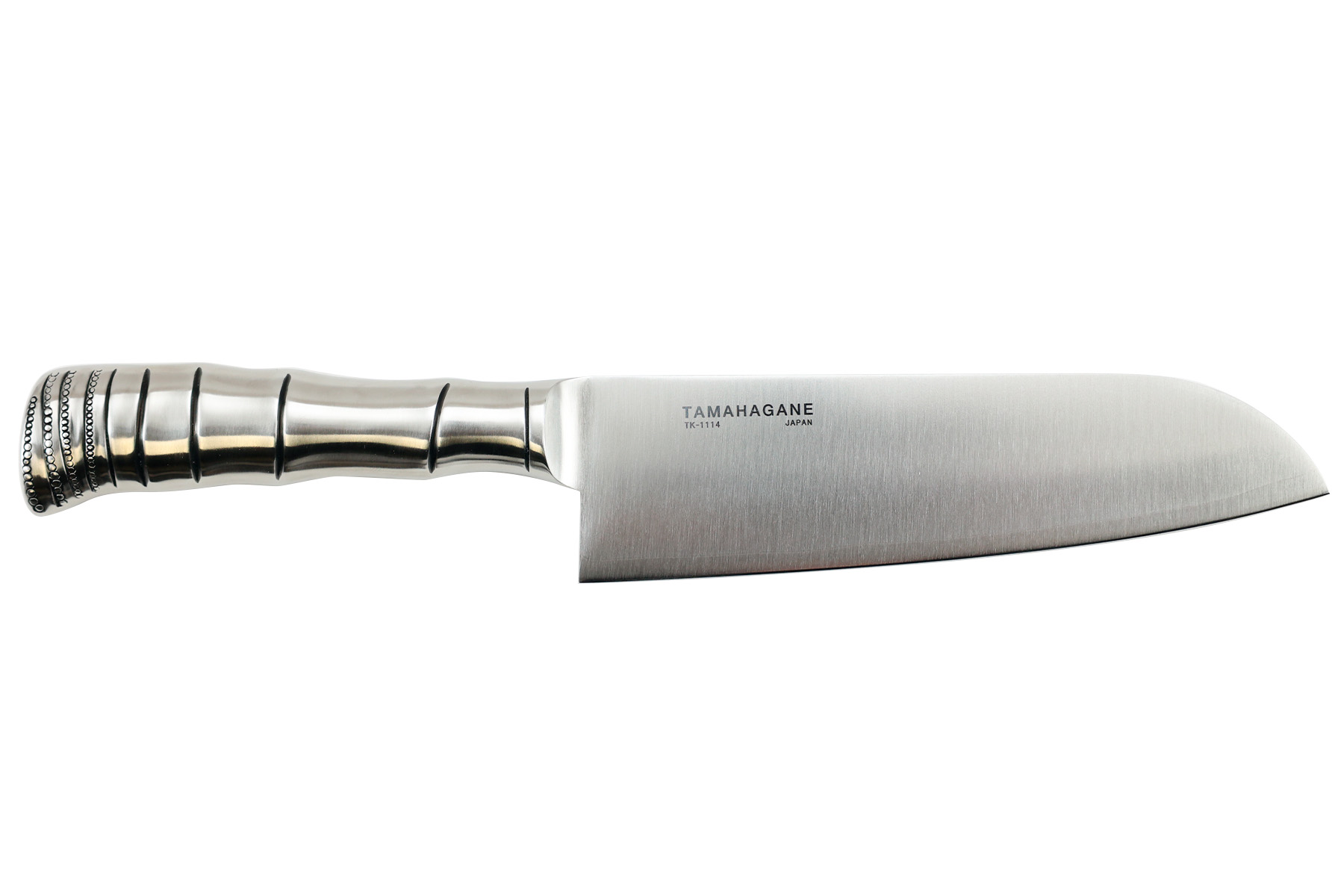 Couteau japonais Tamahagane Bamboo 3 Ply - Couteau santoku 17,5 cm