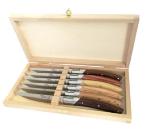 6 COUTEAUX DE TABLE LE THIERS PIROU GOYON-CHAZEAU - MULTIBOIS