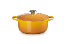 cocotte le creuset en fonte ronde signature 28 cm " Nectar "