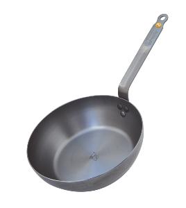 Poêle paysanne De Buyer Minéral B 24 cm - manche en fonte