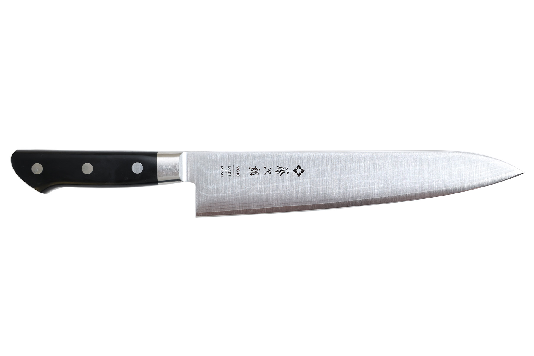 Couteau japonais Tojiro Classic Damascus - Couteau de chef 24 cm