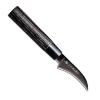 TOJIRO ZEN BLACK COUTEAU DE CUISINE JAPONAIS BEC D'OISEAU 7 CM