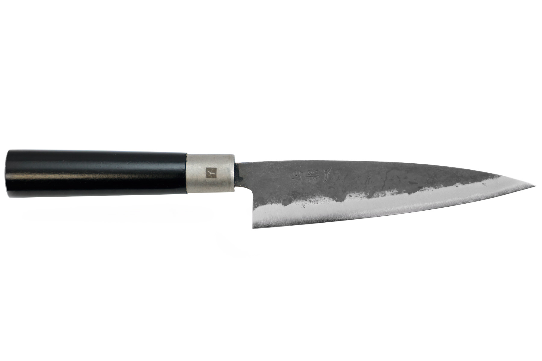 Couteau japonais artisanal Haiku Kurouchi - Couteau ko-yanagi 13,5 cm