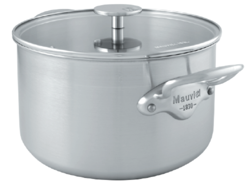 Cocotte inox Mauviel M'Urban 3 couvercle - 20 cm