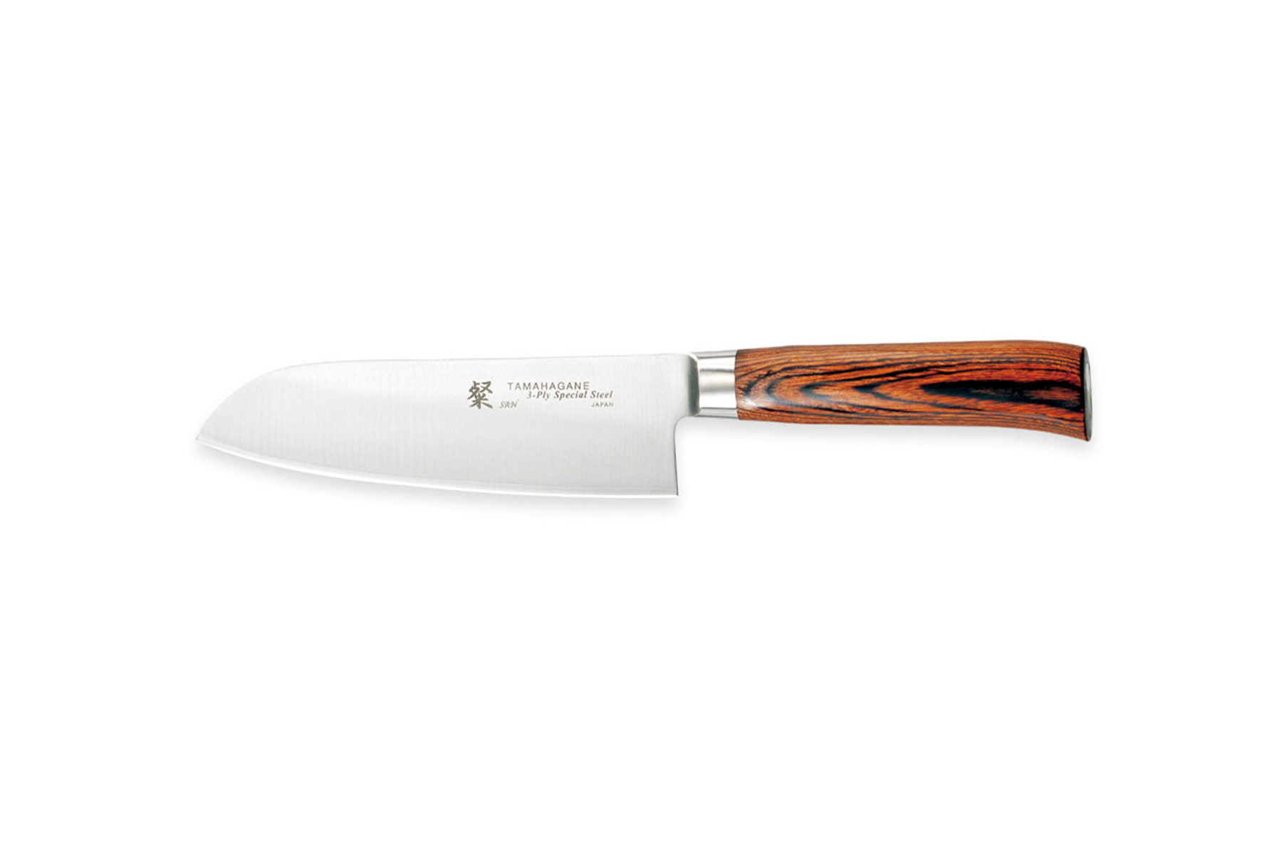 Couteau japonais Tamahagane San - Couteau santoku 16 cm