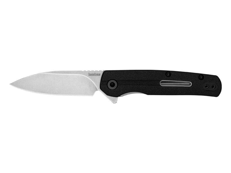 Couteau Kershaw Korra - manche à trou 9,5 cm nylon/fibre de verre noir