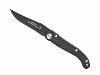 COUTEAU LAGUIOLE PAR CLAUDE DOZORME - 12 CM INOX NOIR